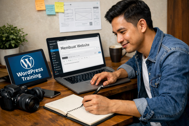 Pelatihan Pembuatan Website dengan WordPress
